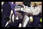 Rating: e
ID: 4814173
Date: 2024-05-29 01:24:36 -0400
Status: active
Score: 142
5_fingers after_anal after_sex all_fours animal_genitalia animal_penis anthro anthro_on_anthro anthro_penetrated anthro_penetrating anthro_penetrating_anthro anus balls barefoot belt big_penis biped black_body black_bottomwear black_clothing black_hair black_pants black_speech_bubble blue_bottomwear blue_clothing blue_pants blush bodily_fluids bottomwear bottomwear_down brown_body brown_facial_hair brown_fur brown_goatee brown_hair butt canid canine canine_genitalia canine_penis chair claws clothed clothed_anthro clothed_male clothing cobu collared_shirt cum cum_drip cum_in_ass cum_in_mouth cum_inside cum_on_balls cum_on_butt dialogue digital_drawing_(artwork) digital_media_(artwork) dipstick_ears dipstick_tail dominant dominant_male dress_shirt drip_effect dripping dripping_speech_bubble duct_tape ear_markings english_text erection eyebrows faceless_anthro faceless_character faceless_male facial_hair feet fellatio fin finger_claws fingers fish frenum_ladder frenum_piercing fur furniture gaping gaping_anus genital_fluids genital_piercing genitals goatee green_claws green_hair green_horn green_nose green_penis green_tail grin group hair hand_on_another's_head hand_on_head hand_on_partner's_head hi_res holding_object horn inside interspecies ladder_piercing long_hair low-angle_view male male/male male_anthro male_penetrated male_penetrating male_penetrating_male mammal marine markings medial_ring multicolored_body multicolored_ears narrowed_eyes non-mammal_balls non-mammal_hair office_chair on_chair oral oral_penetration pants pants_down partially_clothed penetration penile penis penis_in_mouth penis_piercing penis_poking_out penis_through_fly piercing plantigrade purple_body purple_penis sex shark shirt short_hair short_horn sitting sitting_on_chair small_horn smile soles speech_bubble spiked_tail spikes spikes_(anatomy) submissive submissive_male tail tail_fin tail_markings tan_balls tan_body tape teeth text topwear trio under_table vein veiny_penis white_body white_clothing white_shirt white_text white_topwear yellow_ear_tips yellow_eyes yellow_tail_tip post #4814173