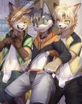 Rating: e
ID: 4546637
Date: 2024-01-20 10:42:51 -0500
Status: active
Score: 165
2024 absurd_res anthro assisted_exposure blush bodily_fluids bottomwear bulge canid canine canis chinese_text clothed clothing cute_fangs digital_media_(artwork) domestic_dog fangs fur gesture group hair hair_over_eye hi_res hoodie ivan-jhang kemono male male/male male_anthro mammal multicolored_body multicolored_fur navel one_eye_obstructed open_mouth sex_gesture shiba_inu short_hair shorts spitz suggestive suggestive_gesture sweat sweatdrop tail teeth text tongue topwear translated trio unbuttoned unbuttoned_shorts underwear unzipped unzipped_shorts zipper post #4546637