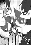 a-chan ayaka canid canine canis comic domestic_dog english_text feral husky kyappy mammal monochrome nordic_sled_dog shiba_inu shibeta spitz text translated