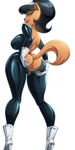 Rating: e
ID: 5603013
Date: 2025-05-27 19:28:38 -0400
Status: active
Score: 31
2025 anthro anus back_zipper big_breasts big_butt black_hair bodysuit boots breasts butt butt_grab clothing colored curvy_figure domestic_cat felid feline felis female footwear full-length_portrait gloves green_eyes hair hand_on_butt handwear hi_res high_heeled_boots high_heels hourglass_figure kitty_katswell lips looking_at_viewer looking_back mammal nickelodeon nipple_outline omiiverse portrait pussy_peek rear_view shaded shoes side_boob simple_background skinsuit smile solo standing t.u.f.f._puppy tan_body thick_thighs thigh_gap tight_clothing white_background wide_hips zipper_down post #5603013