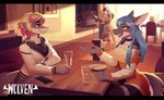 Rating: s
ID: 4223874
Date: 2023-08-09 21:38:26 -0400
Status: active
Score: 114
android anthro asteria_blackspot_(spyglass8) black_bars blonde_hair blue_hair bottomwear breasts cafe chair choker clothed clothing container everett_(spyglass8) female fish furniture glass glass_container green_eyes hair hi_res highlights_(coloring) itswolven jacket jewelry letterbox machine male marine necklace orange_clothing pink_highlights robot sabrina_walker_(spyglass8) shark shark_tail skirt synth_(vader-san) table tail topwear track_pants warm_lighting white_clothing yellow_eyes zipper_jacket post #4223874