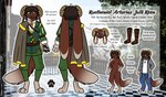 2021 absurd_res anthro black_hair black_pawpads blue_bottomwear blue_clothing blue_jeans blue_pants boots bottomwear bovid_horn brown_body brown_boots brown_clothing brown_eyes brown_footwear brown_fur brown_horn cape caprine_horn character_name clip_studio_paint_(artwork) clothed clothing cloudpie coat conditional_dnp curled_hair denim denim_bottomwear denim_clothing digital_drawing_(artwork) digital_media_(artwork) digitigrade english_text eyelashes eyewear featureless_crotch feet flat_colors floppy_ears footwear fully_clothed fur glasses green_eyes grey_body grey_clothing grey_coat grey_fur grey_topwear hair hand_on_hip hand_on_own_hip heterochromia hi_res hindpaw horn hybrid inner_ear_fluff jeans jewelry long_ears lop_ears male mammal model_sheet navel necklace nude pants pawpads paws pendant photo_background photography_(artwork) ram_horn round_glasses shirt shoes smile snout solo standing tail text topwear tuft white_clothing white_inner_ear_fluff white_shirt white_topwear