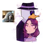 Rating: s
ID: 4858448
Date: 2024-06-16 21:36:59 -0400
Status: active
Score: 8
2023 anatid anseriform anthro artist_name avian beak bird bird_dog black_clothing black_collar black_eyebrows black_hat black_headwear black_suit blinds brimmed_hat broken_english brown_nose canid canine canis carrying_another clothing collar colored digital_drawing_(artwork) digital_media_(artwork) domestic_dog duck duo english_text existencial-fire eyebrows eyelashes eyewear feathers female feral floppy_ears fur hair hat headgear headwear human hunting_dog inside jacinto labrador long_hair male male/female mammal meme on_head orange_beak paint_splatter photo purple_clothing purple_eyes purple_hair purple_shirt purple_topwear reference_image retriever sarnax shirt simple_background suit sunglasses text topwear wall_(structure) white_background white_body white_dress_shirt white_feathers window yellow_body yellow_fur post #4858448