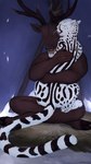 2022 4_toes 5_fingers 9:16 ambiguous_gender anthro antlers artist_name aryn_(siranor) athletic athletic_anthro athletic_male biped black_antlers black_arms black_body black_face black_fur black_hooves black_legs black_nose black_spots black_stripes brown_antlers brown_arms brown_body brown_ears brown_face brown_fingers brown_fur brown_hands brown_nose cervine cheetah cloven_hooves conditional_dnp crossed_legs deer digital_media_(artwork) dradmon duo elk eyes_closed face_lick feet felid feline feral fingers front_view fur gavin_(dradmon) hi_res hooves horn hug inside licking male male/ambiguous male_(lore) mammal markings monotone_arms monotone_body monotone_feet monotone_hands multicolored_body multicolored_fur nude_anthro nude_male open_mouth pink_tongue prick_ears quadruped signature sitting snow spots spotted_body spotted_legs spotted_markings spotted_tail story story_in_description striped_body striped_markings striped_tail stripes tail tail_markings tan_body tan_face tan_fur tent toes tongue tongue_out two_tone_antlers two_tone_arms two_tone_body two_tone_face two_tone_fur two_tone_legs whiskers white_arms white_body white_ears white_face white_feet white_fur white_legs white_toes white_whiskers