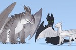 Rating: s
ID: 5406244
Date: 2025-03-01 22:42:31 -0500
Status: active
Score: 62
2021 angry black_body blue_eyes claws digital_media_(artwork) dragon dreamworks european_mythology eyes_closed female feral fury_(httyd) green_eyes group hi_res horn how_to_train_your_dragon larger_female light_fury male mythological_creature mythological_scalie mythology night_fury nubless purple_eyes scalie size_difference toothless trio walking western_dragon white_body wings xannador post #5406244