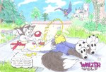 Rating: e
ID: 5584400
Date: 2025-05-19 18:06:44 -0400
Status: active
Score: 14
age_difference animaniacs avian bench bird bluebird bodily_fluids bow_accessory canid canine canis castle clothing coif cowlick curling_toes detailed_background dialogue exposed eyelashes eyewear facial_hair fantasy feet flaccid flower frilly frilly_clothing genital_fluids genitals glasses gloves grass hair hand_on_penis handwear happy hat headgear headwear hi_res ivy_(plant) lying male mammal older_male omorashi on_back oscine outside passerine pee_on_clothes pee_on_ground peeing peeing_on_self penis plant potbelly public ribbons rufe_squirrel sidewalk smile solo stain sun_hat thought_bubble thrush_(bird) toony traditional_media_(artwork) tree urine urine_on_self walter_wolf warner_brothers wetting wolf post #5584400