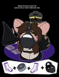 Rating: e
ID: 5392912
Date: 2025-02-23 14:45:44 -0500
Status: active
Score: 25
alpha_channel anthro bdsm benny_(emmetalbenny) bondage bound clothing english_text feet female footwear gag hat headgear headwear hi_res hogtied magic_user mammal murid murine musk muzzle_(object) muzzled rat raver1357 rodent simple_background sock_gag socks soles solo text toe_restraints toes transparent_background witch witch_costume witch_hat post #5392912