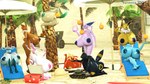 16:9 3d_(artwork) anthro anthrofied areola beach beverage beverage_drinking big_breasts breasts climbing_tree coconut digital_media_(artwork) drupe_(fruit) eevee eeveelution espeon female flareon food fruit generation_1_pokemon generation_2_pokemon generation_4_pokemon generation_6_pokemon glaceon group huge_breasts hyper hyper_breasts jolteon leafeon nintendo nipples plant pokemon pokemon_(species) pokemorph rgtdwtbr sylveon umbreon under_breasts vaporeon widescreen