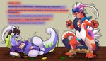 Rating: e
ID: 5449351
Date: 2025-03-22 13:31:06 -0400
Status: active
Score: 79
ancient_pokemon anthro balls blush bodily_fluids bottomwear bottomwear_down card clothed clothing cum dialogue dragon duo english_text erection generation_6_pokemon generation_9_pokemon genital_fluids genitals goodra hi_res human human_on_anthro human_to_anthro humanoid_genitalia humanoid_penis interspecies koraidon legendary_pokemon long_neck lying male mammal membrane_(anatomy) mid_transformation mythological_creature mythological_scalie mythology nintendo on_side pants pants_down paradox_pokemon partially_clothed penis playing_card pokemon pokemon_(species) pomiart purple_body red_body red_scales scales scalie shirt slime species_transformation sweat tail text thick_tail topwear torn_clothing torn_shirt torn_topwear transformation webbed_hands wide_hips post #5449351