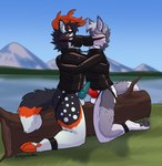 Rating: e
ID: 5650234
Date: 2025-06-18 02:27:39 -0400
Status: pending
Score: 41
antlers balls bdsm blue_eyes blush blush_lines bondage bound bound_together camp camping canid canine canis cuffs_(object) deer-wolf duo erection frottage genitals grey_body hi_res hooves horn hybrid kneeling knot knotted_penis kuzeld_walker lake latex_straitjacket male male/male mammal muzzle_(object) orange_antlers orange_hooves outside outside_sex penile penis penises_touching public public_sex restraints ryle_fenris sex skylardoodles straitjacket wolf post #5650234