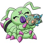 Rating: s
ID: 4380570
Date: 2023-10-29 04:10:04 -0400
Status: active
Score: 7
bandai_namco blush digimon digimon_(species) dinobeemon eyes_closed feral green_body male mandibles plushie segmented_body shiki_digi simple_background smile solo white_background wormmon post #4380570