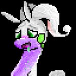 Rating: q
ID: 5587863
Date: 2025-05-21 06:36:06 -0400
Status: active
Score: 6
1:1 alpha_channel ambiguous_gender anthro bodily_fluids colored_saliva derpaderpy digital_media_(artwork) drooling generation_6_pokemon goodra green_body green_eyes green_saliva grey_body icon looking_down low_res narrowed_eyes nintendo open_mouth pixel_(artwork) pokemon pokemon_(species) purple_body saliva simple_background solo suggestive tail transparent_background unusual_bodily_fluids unusual_saliva post #5587863