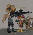 Rating: s
ID: 5399692
Date: 2025-02-26 18:35:13 -0500
Status: active
Score: 199
2025 5_fingers age_difference anthro assault_rifle black_clothing black_gloves black_handwear black_nose boots bottomwear breasts brown_body brown_ear_tips brown_ears brown_fur brown_hair brown_tail bullet_casing canid canine canis cardboard child clothed clothed_anthro clothed_female clothing collarbone cream_the_rabbit dialogue dipstick_ears dr._eggman drockdraw duo ear_markings electronics english_text eyes_closed eyewear female female_anthro fingers flat_chested floppy_ears footwear fully_clothed fully_clothed_anthro fully_clothed_female fur gloves goggles grey_boots grey_bottomwear grey_clothing grey_footwear grey_gloves grey_handwear grey_headphones grey_pants gun hair half-closed_eyes handwear headphones hi_res holding_assault_rifle holding_submachine_gun idw_publishing knee_pads lagomorph leaning leaning_forward leporid mammal medium_breasts mouth_closed multicolored_body multicolored_boots multicolored_clothing multicolored_ears multicolored_footwear multicolored_fur narrowed_eyes open_mouth open_smile orange_eyewear orange_goggles pants pink_clothing pink_inner_ear pink_shirt pink_topwear pointy_ears ponytail prick_ears purple_headphones rabbit ranged_weapon red_bottomwear red_clothing red_footwear red_shorts red_socks red_tongue rifle scope sega shirt shoes shooting_range short_sleeves shorts silencer smile sneakers snout socks sonic_the_hedgehog_(comics) sonic_the_hedgehog_(idw) sonic_the_hedgehog_(series) squint submachine_gun tail talking_to_another tan_body tan_ears tan_fur target teeth text tongue topwear two_tone_boots two_tone_clothing two_tone_ears two_tone_footwear weapon whisper_the_wolf white_body white_clothing white_fur white_shirt white_text white_topwear wolf yellow_clothing yellow_footwear yellow_shoes young young_anthro young_female post #5399692