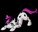 alpha_channel ambiguous_gender ass_up black_hair black_tail blue_eyes equid equine feral green_eyes hair hasbro heterochromia horse looking_at_viewer low_res mammal milk-jug my_little_pony pony purple_hair purple_tail simple_background smile solo tail transparent_background white_body