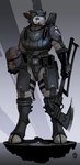 abhuman absurd_res anthro armor army axe battle_axe bearded_axe beastman_(warhammer) belt boob_armor bovid breastplate caprine cuisse emblem facial_scar female full-length_portrait full_armor futuristic futuristic_armor futuristic_weapon greaves headgear headset_microphone helmet hi_res holding_armor holding_headgear holding_helmet holding_object holding_weapon mammal military mouth_piercing piercing portrait pouch_(clothing) pouches purple_eyes ring_piercing scar science_fiction sheep shoulder_pads solar_auxilia soldier solo tube utility_belt vambrace warhammer:_the_horus_heresy warhammer_(franchise) warhammer_40000 warrior weapon wolfdawg