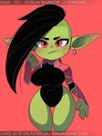 Rating: s
ID: 5033586
Date: 2024-09-06 16:16:22 -0400
Status: active
Score: 15
2024 3:4 5_fingers absurd_res armor big_breasts big_ears black_clothing black_eyebrows black_hair black_leotard black_topwear breasts clothed clothed_female clothed_humanoid clothing curvy_figure digital_drawing_(artwork) digital_media_(artwork) ear_piercing english_text eyebrows facial_scar female female_humanoid fingers front_view goblin gramdraw green_body green_ears green_face green_skin hair hi_res hourglass_figure humanoid humanoid_pointy_ears leotard long_ears looking_at_viewer mouth_closed navel_outline not_furry one_fang piercing pointy_ears portrait rami_(gramdraw) red_armor red_background red_eyes scar simple_background smile smirk snaggle_tooth solo text thigh_gap three-quarter_portrait topwear undercut url wide_hipped_female wide_hipped_humanoid wide_hips post #5033586