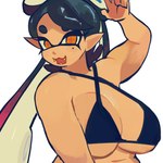 Rating: q
ID: 5203138
Date: 2024-11-24 17:48:37 -0500
Status: active
Score: 25
1:1 animal_humanoid big_breasts bikini bikini_top black_bikini black_clothing black_hair black_swimwear breasts callie_(splatoon) cephalopod cephalopod_humanoid clothed clothing eyeliner fangs female hair hi_res humanoid humanoid_pointy_ears inkling looking_at_viewer makeup marine marine_humanoid markings mole_(marking) mole_under_eye mollusk mollusk_humanoid multicolored_hair nintendo orange_eyes overweight overweight_female partially_clothed plutodile pointy_ears pseudo_hair pupils simple_background skimpy solo splatoon squish swimwear teeth triangle_bikini twintails_(hairstyle) two-piece_swimsuit two_tone_hair unusual_pupils white_background post #5203138