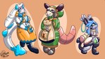 Rating: e
ID: 5300804
Date: 2025-01-11 11:50:56 -0500
Status: active
Score: 53
3_toes absurd_res air_valve air_valve_navel american_opossum angela_flux animate_inanimate appron atlyss barefoot bell big_breasts big_ears big_tail blue_hair breasts chang_(atlyss) chasity clothed clothing dress ear_piercing ear_ring entom feet female grey_body group hair herm hi_res intersex kubold_(atlyss) lagomorph legwear leporid living_pool_toy lock_symbol mammal marsupial nozzle nozzle_on_belly nozzle_on_tail null null_bulge paws piercing pool_toy poon_(atlyss) rabbit ring_piercing sally_(atlyss) stockings tail thick_thighs toes trio virginia_opossum vivian_(atlyss) white_body post #5300804