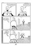 2016 animated_skeleton bone c-puff comic english_text hi_res humanoid male monochrome papyrus_(undertale) sans_(undertale) skeleton speech_bubble text undead undertale undertale_(series) url