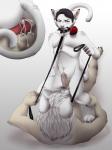Rating: e
ID: 1396908
Date: 2017-12-08 09:48:39 -0500
Status: active
Score: 35
2017 3:4 absurd_res anal anal_penetration animal_genitalia animal_penis anthro balls black_hair blush bodily_fluids brown_eyes butt canid canine canis collar cowgirl_position cum cum_in_ass cum_inside domestic_cat domestic_dog dominant dominant_male duo erection felid feline felis flower flower_in_mouth from_front_position fur genital_fluids genitals hair hi_res knot lawkie leash leashed_top looking_at_viewer male male/male male_on_bottom male_on_top male_penetrated male_penetrating male_penetrating_male mammal nude on_bottom on_top orgasm penetration penis plant power_bottom precum rose_(flower) rose_in_mouth sex simple_background submissive submissive_male tan_body tan_fur white_body white_fur white_hair zander_(character) post #1396908
