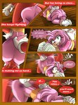 2020 absurd_res amy_rose anthro ass_up bdsm bodily_fluids bondage bound breasts breech_loader bruised butt cleavage clothed clothing comic crying detailed_background dialogue dominant dominant_male duo echidna english_text erection eulipotyphlan female female_penetrated female_raped forced fur genitals green_eyes hands_tied handwear hat headgear headwear hedgehog hi_res kidnapping knuckles_the_echidna male male/female male_penetrating male_penetrating_female male_rape male_raping_female mammal monotreme partially_clothed penetration penis purple_eyes rape restraints rope rope_bondage sega sex sonic_the_hedgehog_(series) speech_bubble submissive submissive_female tears text topwear toso vaginal vaginal_penetration