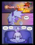 2017 5_fingers anthro big_breasts black_border blue_eyes border breasts casual_nudity comic conditional_dnp controller crotch_tuft dialogue diamond_(kadath) digital_media_(artwork) english_text equid equine female fingers fur furniture game_controller gaming hair hi_res highlights_(coloring) hooves humanoid_hands inside kadath living_room mammal navel nipples nude on_sofa playing_video_game purple_highlights purple_stripes sitting sitting_on_sofa sofa solo speech_bubble striped_body striped_fur stripes text tuft unguligrade url white_body white_fur white_hair zebra