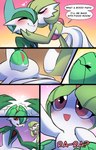 absurd_res base_three_layout blockage_(layout) blush breathing_noises comic conjoined_speech_bubble cracking dialogue different_sound_effects egg english_text female gallade gardevoir gasp generation_3_pokemon generation_4_pokemon grace_(sketchygarden) group hatching heart_above_head heart_pair heart_symbol hi_res horizontal_blockage horizontal_staggering humanoid kissing kissing_cheek male nintendo noble_(sketchygarden) onomatopoeia panel_skew pokemon pokemon_(species) pokemon_egg pokemon_speak ralts red_eyes serenity_(sketchygarden) shortened_sound_effect six_frame_image sketchygarden sound_effect_variant sound_effects sparkles speech_bubble staggering_(layout) talking_to_another text vertical_blockage vowelless vowelless_sound_effect