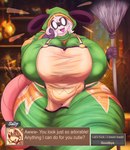 Rating: q
ID: 5235160
Date: 2024-12-10 16:23:52 -0500
Status: active
Score: 175
2024 5_fingers american_opossum anthro apron atlyss big_breasts breasts broom cleaning_tool clothing dialogue_box english_text female fingers freckled_face freckles fur green_clothing hi_res huge_breasts huge_hips huge_thighs hyper hyper_breasts looking_at_viewer mammal marsupial nightlyflare nipple_outline no_pupils open_mouth sally_(atlyss) smile solo tail teeth text thick_thighs tongue white_body white_fur wide_hips post #5235160