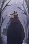 Rating: s
ID: 4438124
Date: 2023-11-26 17:46:24 -0500
Status: active
Score: 9
anthro beverage brown_body brown_fur canid canine canis coffee dead_tree domestic_dog fur hi_res jewelry lifewonders live_a_hero male mammal muscular muscular_anthro muscular_male necklace plant pubraseer scarf snow solo tree uwa_uwa_uwa post #4438124