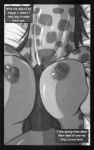 animal_print anthro balls black_penis bodily_fluids breast_focus breast_play breasts comic conditional_dnp cum cum_between_breasts cum_on_neck cumshot digital_media_(artwork) duo ejaculation english_text erection female genital_fluids genitals genus giraffe giraffe_print giraffid greyscale hi_res humanoid_genitalia humanoid_penis kadath long_neck male male/female mammal monochrome nipples orgasm penis puzzle_(kadath) sex solo_focus text titfuck