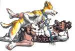 Rating: e
ID: 1496862
Date: 2018-03-28 11:16:49 -0400
Status: active
Score: 12
2017 african_wild_dog anal anal_penetration anthro anthro_on_anthro biped bodily_fluids butt canid canine canis collar cum domestic_dog dominant dominant_male duo erection fangs from_front_position fur genital_fluids genitals glans humanoid_genitalia humanoid_penis husky leash leash_pull leashed_top looking_pleasured lying male male/male male_penetrated male_penetrating male_penetrating_male mammal missionary_position muscular muscular_male nordic_sled_dog on_back open_mouth open_smile penetration penis power_bottom precum sex side_view signature smile spitz spread_legs spreading submissive submissive_male tabaxitaxi teeth traditional_media_(artwork) post #1496862