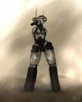 Rating: q
ID: 477948
Date: 2014-05-05 11:27:13 -0400
Status: active
Score: 9
armor breasts camo desert desolate dust faceless female hands_behind_back head_cannon hi_res living_machine living_tank living_vehicle machine nipples nude petresko pose ranged_weapon robot solo tank_(vehicle) turret vehicle weapon post #477948