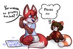 Rating: s
ID: 3276856
Date: 2022-04-13 18:09:07 -0400
Status: active
Score: 23
2017 ambiguous_gender animal_plushie anthro archived_source asking asking_another canid canine clean_diaper clothed clothing daww dialogue diaper digital_drawing_(artwork) digital_media_(artwork) dipstick_ears dipstick_tail ear_markings english_text fox fur hair inanimate_object inner_monologue mammal markings monsterbunny multicolored_ears partial_speech_bubble plushie question red_panda_plushie shirt simple_background sitting solo tag_question tail tail_markings text thinking thought_bubble topwear wearing_diaper yes-no_question young young_anthro post #3276856