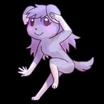 1:1 2015 5_fingers absurd_res alpha_channel anthro biped closed_smile digital_media_(artwork) espurr female fingers flavia-elric fluffy fluffy_tail fur generation_6_pokemon grey_body grey_fur hair hi_res mouth_closed nintendo pokemon pokemon_(species) pose pupils purple_eyes smile solo standing tail