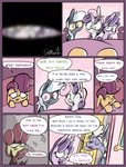 2015 apple_bloom_(mlp) bandage bed blue_eyes border cloak clothing colored comic crown cutie_mark_crusaders_(mlp) dialogue diamond_tiara_(mlp) digital_media_(artwork) ears_down english_text equid equine eyes_closed female feral friendship_is_magic fur furniture ghost green_eyes grey_body grey_fur grey_mane group hasbro headgear hi_res horn horse inside lenses long_ears lying lying_on_bed mammal mane multicolored_mane my_little_pony mythological_creature mythological_equine mythology on_bed orange_body orange_fur pegasus pink_body pink_fur pink_mane pivoted_ears pony purple_border purple_eyes purple_mane red_mane scootaloo_(mlp) signature silver_spoon_(mlp) slitherpon speech_bubble spirit sweetie_belle_(mlp) text tiara toony translucent translucent_body two_tone_mane two_tone_tail unicorn white_body white_fur white_mane wings yellow_body yellow_eyes yellow_fur