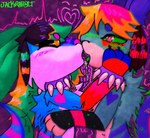 Rating: q
ID: 5440930
Date: 2025-03-18 01:18:34 -0400
Status: active
Score: 5
2025 alternative_fashion ambiguous_gender anthro anthro_on_anthro axel_(jackrabbit) blush blush_lines blush_stickers bodily_fluids bracelet canid canine canis charm_(jewelry) claws collar digital_media_(artwork) domestic_dog dragon duo eyebrow_through_hair eyebrows fur gastropod glistening glistening_eyes hair hi_res husky hybrid ibispaint_(artwork) jackrabbit_(artist) jewelry keychain lagomorph leporid making_out mammal mollusk multicolored_body multicolored_fur multicolored_hair mythological_creature mythological_scalie mythology nordic_sled_dog rabbit saliva saliva_on_tongue saliva_string scalie scene_(fashion) shaded shaking snail sparklefur spiked_bracelet spiked_collar spikes spiral_eyes spit_(jackrabbit) spitz translucent translucent_hair wolf post #5440930