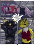 Rating: q
ID: 5543503
Date: 2025-05-02 07:16:30 -0400
Status: active
Score: 6
alternative_fashion anthro artist_name belly big_belly black_blouse black_body black_eyes black_fur black_hair blonde_hair both_pregnant breasts clothing comic darksy_(spikethefurry) dialogue digital_media_(artwork) eeveelution emo english_text espeon female fur generation_1_pokemon generation_2_pokemon ghotic gloves hair handwear hi_res jewelry jolteon jolyne_(spikethefurry) monochrome multiple_pregnancies necklace nintendo pokemon pokemon_(species) pregnant pregnant_anthro pregnant_female purple_hair simple_background sleeping spike_the_furry stelle_(spikethefurry) text umbreon url white_eyes yellow_body yellow_fur post #5543503