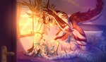 Rating: e
ID: 4401721
Date: 2023-11-08 06:41:34 -0500
Status: active
Score: 45
5_fingers animal_genitalia animal_penis asian_mythology balls bed bedroom blue_penis blush blush_lines chinese_mythology dragon duo east_asian_mythology felid feline_genitalia feline_penis fingers furniture genitals glans green_eyes hair hand_holding hand_in_hair hand_on_head hi_res horn hybrid hybrid_genitalia hybrid_penis kirin knot knotted_feline_penis knotted_penis love lying lying_on_bed male male/male mammal mythological_creature mythological_scalie mythology on_bed on_top orange_body orange_penis pantherine penis piiunivers pillow romantic romantic_couple scalie shy spiked_penis spikes spikes_(anatomy) tiger touching_hair touching_penis warm warm_colors warm_lighting white_body window yellow_eyes post #4401721