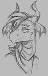 Rating: s
ID: 5498412
Date: 2025-04-12 03:01:41 -0400
Status: active
Score: 13
2017 2_horns 4chan_anon ambiguous_gender anthro bust_portrait cel_shading digital_media_(artwork) dragon eyebrows eyelashes front_view grey_background greyscale hair half-closed_eyes head_wings horn kerchief membrane_(anatomy) membranous_wings monochrome mouth_closed mythological_creature mythological_scalie mythology narrowed_eyes neckerchief neckwear portrait scalie shaded signature simple_background sketch snout solo unknown_artist unknown_artist_signature unusual_wing_placement wings post #5498412