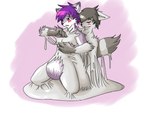 Rating: s
ID: 5574276
Date: 2025-05-15 14:58:58 -0400
Status: active
Score: 16
2011 4:3 anthro arm_markings assimilation blush canid canine canis colored duo eyes_closed fur glistening glistening_body gloves_(marking) goo_creature goo_drip goo_transformation grey_body grey_fur grey_hair grey_markings hair holding_from_behind kneeling looking_at_own_hand male mammal markings mxl navel nude procyonid purple_eyes purple_hair raccoon simple_background sitting smile species_transformation spread_legs spreading tail tail_between_legs tail_markings transformation twinning white_body white_fur wolf post #5574276