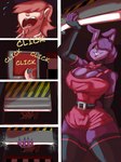 2023 3:4 absolute_territory anthro beard belt big_breasts black_clothing black_legwear bonfie_(cryptiacurves) bonnie_(fnaf) breasts cleavage clothed clothing comic crossgender digital_media_(artwork) duo facial_hair female fingers five_nights_at_freddy's fur gryvvath hi_res huge_breasts human inside intimidation lagomorph legwear leporid male mammal mtf_crossgender purple_body purple_fur rabbit scared scottgames thick_thighs wide_hips