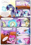 2017 absurd_res applejack_(mlp) chilllum comic dialogue digital_media_(artwork) english_text equid equine female feral fluttershy_(mlp) friendship_is_magic glowing glowing_eyes hasbro hi_res horn horse light262 mammal mane_six_(mlp) my_little_pony mythological_creature mythological_equine mythology pegasus pinkie_pie_(mlp) pony possession rainbow_dash_(mlp) rarity_(mlp) shaded speech_bubble text twilight_sparkle_(mlp) unicorn url winged_unicorn wings