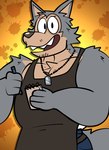Rating: s
ID: 5427837
Date: 2025-03-11 22:20:57 -0400
Status: active
Score: 14
2025 4_fingers anthro apron arm_hair arm_tuft beastars black_apron black_clothing black_nose body_hair bottomwear canid canine canis cheek_tuft chest_tuft clipboard clothing dog_tags ears_up english_description eyebrow_scar eyebrows facial_hair facial_scar facial_tuft fingers front_view fur grey_body grey_fur head_tuft hi_res holding_object holding_pen janjauwu legoshi_(beastars) male mammal mexican multicolored_body multicolored_fur muscular muscular_anthro muscular_arms muscular_male open_mouth pen scar sharp_teeth shoulder_tuft simple_background solo stubble tail tan_body tan_fur teeth tuft wolf yellow_background post #5427837