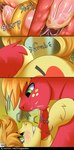 absurd_res anal anus big_macintosh_(mlp) braeburn_(mlp) comic cousins_(lore) cutie_mark duo earth_pony equid equine feral fkk friendship_is_magic hasbro hi_res horse incest_(lore) male male/male mammal my_little_pony oral pony rimming sex tongue