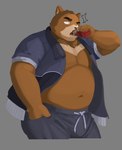 Rating: s
ID: 5203374
Date: 2024-11-24 19:29:24 -0500
Status: active
Score: 7
2024 absurd_res anthro bear belly big_belly bottomwear brown_body candy chocolate clothing dessert eating food hi_res juuichi_mikazuki kemono male mammal moobs morenatsu navel overweight overweight_male pants pohoho0 simple_background solo surprised post #5203374