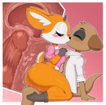 2021 absurd_res aggretsuko antelope anthro anthro_on_anthro anthro_penetrated anthro_penetrating anthro_penetrating_anthro bovid chief_komiya digital_media_(artwork) duo female female_penetrated fingers gazelle genitals herpestid hi_res internal kiss_on_lips kissing male male/female male_penetrating male_penetrating_female mammal meerkat mehdrawings penetration penile penile_penetration penis penis_in_pussy sanrio sex thomson's_gazelle true_antelope tsunoda_(aggretsuko) uterus vaginal vaginal_penetration