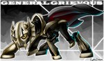 cape character_name clothing cybernetics cyborg equid equine evil_face flikkun general_grievous hasbro horse kaleesh machine male mammal my_little_pony ponification pony signature solo star_wars