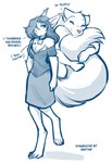 Rating: s
ID: 4986912
Date: 2024-08-15 00:14:38 -0400
Status: active
Score: 103
2024 adobe_photoshop_(artwork) alternate_species annoyed anthro barefoot blue_and_white canid canine canis chest_tuft claws clothed clothing collar collar_of_keidranification conditional_dnp dialogue digital_media_(artwork) digitigrade duo english_text feet female fluffy fluffy_tail furrification hair hair_over_eye happy hi_res keidran long_ears long_hair male mammal maren_taverndatter monochrome off_shoulder rodent sciurid simple_background sketch sythe_(twokinds) tail tail_hug text toe_claws tom_fischbach tree_squirrel tuft twokinds white_background wolf post #4986912