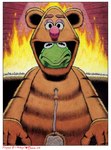 Rating: s
ID: 5362843
Date: 2025-02-09 23:15:20 -0500
Status: active
Score: 12
2023 amphibian anthro bear big_nose border brick_wall brown_body brown_fur bruce_mccorkindale crossover english_text fire fozzie_bear frog frown fur green_body happy_birthday hi_res kermit_the_frog looking_at_viewer male mammal midsommar muppet muppets parody pink_nose signature solo text the_muppet_show wall_(structure) what what_has_magic_done where_is_your_god_now white_border why zipper post #5362843