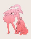 Rating: s
ID: 2602195
Date: 2021-02-05 13:18:06 -0500
Status: active
Score: 11
4:5 animal_head animal_humanoid anthro ball_python barefoot bottomwear breasts clothed clothing duo empty_eyes english_text feet female for_a_head forked_tongue front_view fully_clothed gradient humanoid labial_pit leaning leaning_forward long_neck non-mammal_breasts pit_organ python python_(genus) reptile scalie shirt signature simple_background skirt snake text three-quarter_view tongue tongue_out topwear valehiisi post #2602195